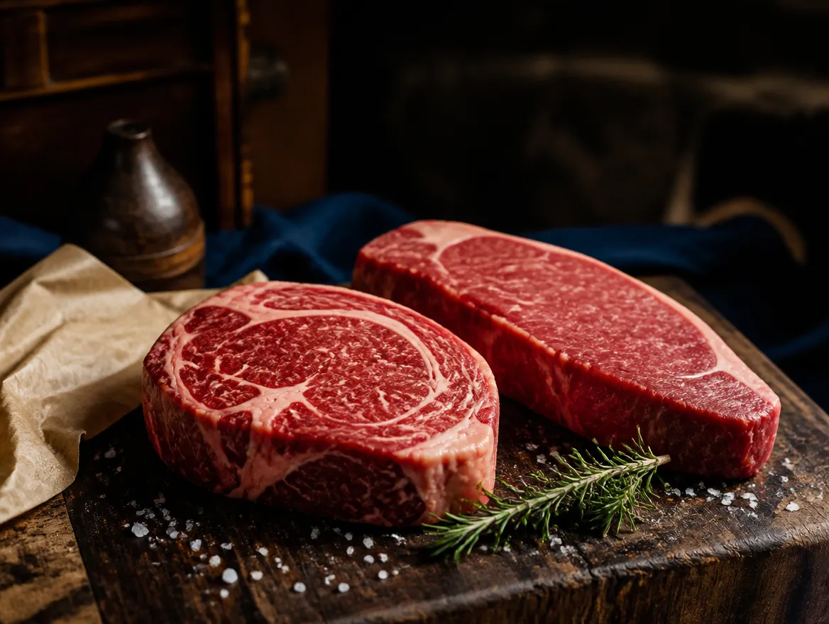 The Butcher Shop — Bison ribeye, elk loin, duck & rabbit